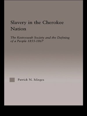 cover image of Slavery in the Cherokee Nation